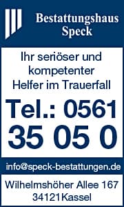 Bestattungshaus Speck Banner