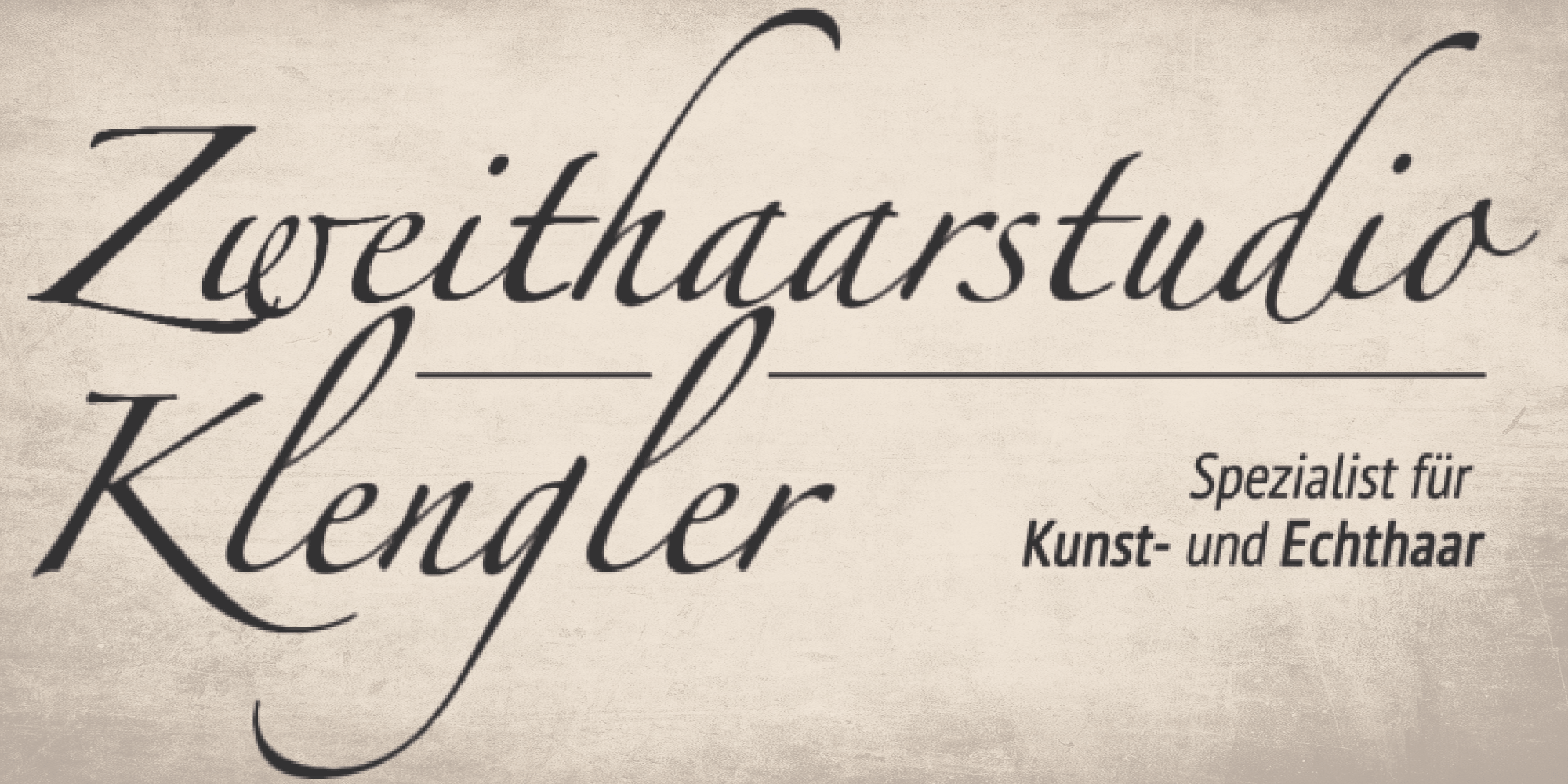 Logo Zweithaarstudio Klengler 