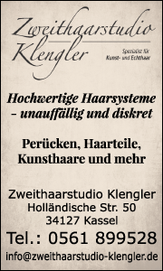 Zweithaarstudio Klengler Banner