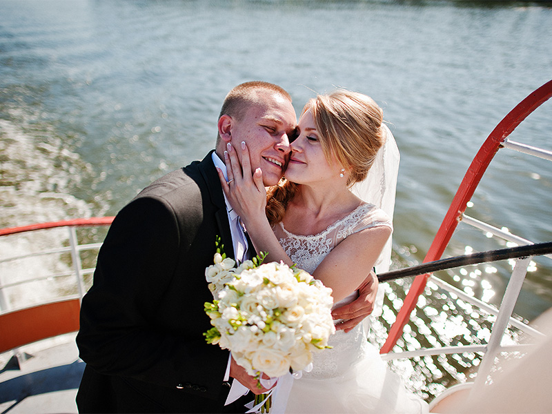 idyllischer Seelandschaft.