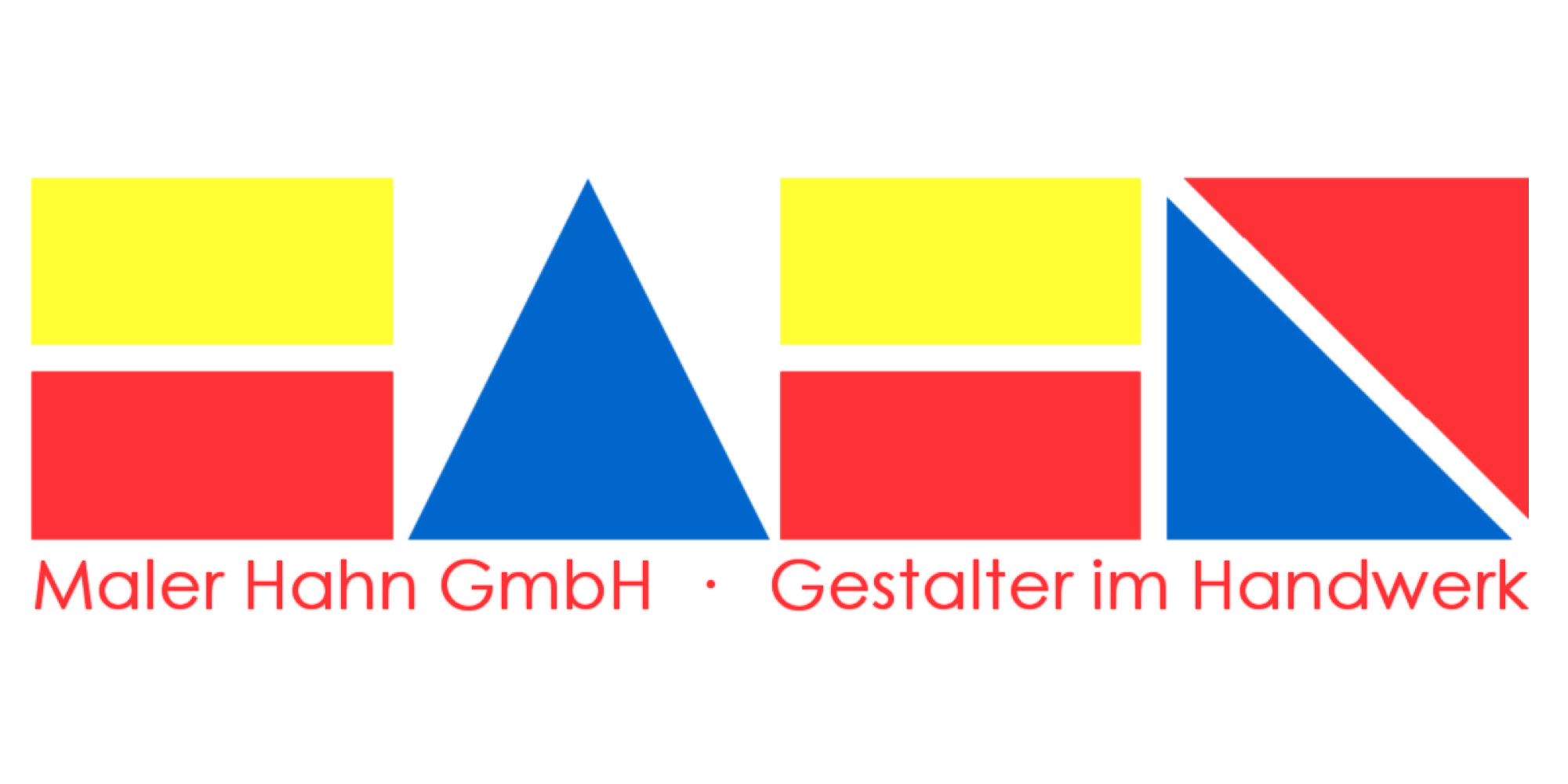 Logo der Maler Hahn GmbH Kassel, professioneller Malerbetrieb für hochwertige Maler- und Renovierungsarbeiten.